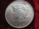 1922 - P Peace Silver Dollar,  Luster,  38.  1mm, .  77344 Oz.  Silver Dollars photo 1