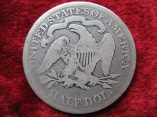 1876 - P Seated Liberty Silver Half Dollar,  Historic Coin photo