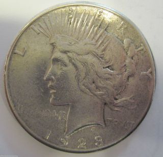 1923 S Silver Peace Dollar (216j) photo