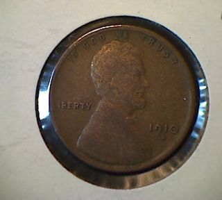 Lincoln Cent : 1910 - S Fine photo