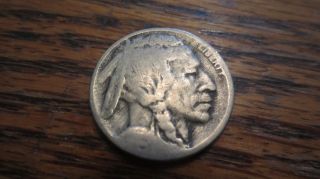 Partial Date Rare Date 1925 - D Buffalo Nickel Cherrypickers,  Look No Acid photo