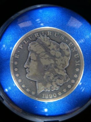 1890cc Morgan Silver Dollar Carson City Rare Key Date/low Mintage/nice Coin photo