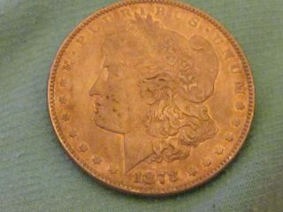 C64 1878 P Morgan Silver Dollar Coin Circulated Collectible Money photo