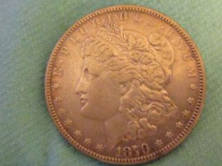 C78 1879 O Morgan Silver Dollar Coin Circulated Collectible Money photo
