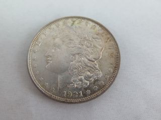 1921 P U.  S.  Morgan Silver Dollar photo