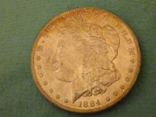 90 1884 O Morgan Silver Dollar Coin Collectible Money photo