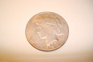 1926 United States Silver Dollar Great Time To Buy Silver Peace Dollar Coin photo