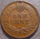 1880 Indian Head Cent Choice Au Has Lamination Blob On The Obverse 575 Small Cents photo 2