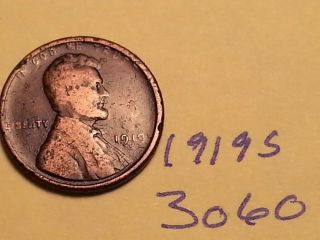 1919 S Lincoln Cent Fine Detail Great Coin (3060) Wheat Back Penny photo