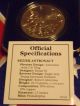 1988 - P Medal Astronaut Silver Young Astronauts 90% Silver W/box And Commemorative photo 2