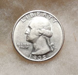 1935 - D Washington Quarter - 