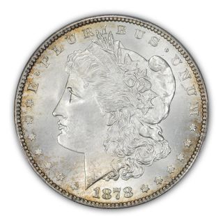 1878 7/8tf $1 7/8tf Strong Morgan Dollar Pcgs Ms65 1153 - 5 photo
