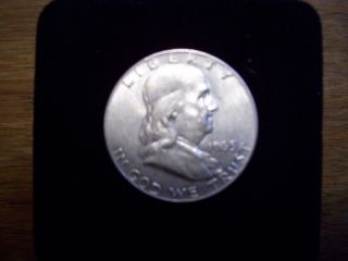 Uncirculated 1963 - D Franklin Silver Half Dollar photo