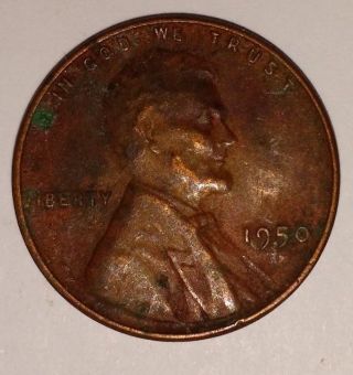 1950 Wheat Penny Lincoln Cent photo