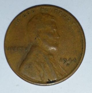 1944 - D 1944 D Wheat Penny Lincoln Cent photo