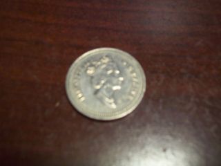 1999 Canadian Nickel 5 Cent Coin - Canada - Circulated photo