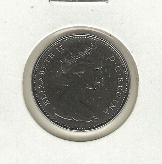 1975 5c (prooflike) Canada 5 Cents photo