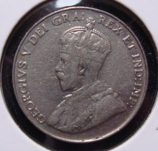 1936 5c Canada 5 Cents,  King George V Nickel,  Canadian,  3546 photo