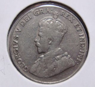 1929 5c Canada 5 Cents,  King George V Nickel,  Canadian,  3359 photo