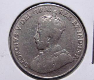 1929 5c Canada 5 Cents,  King George V Nickel,  Canadian,  3370 photo