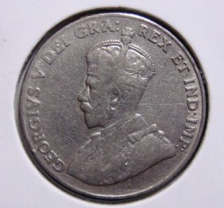 1928 5c Canada 5 Cents,  King George V Nickel,  Canadian,  3315 photo