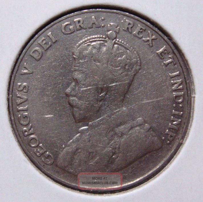 1931 5c Canada 5 Cents,  King George V Nickel,  Canadian,  3439 Coins: Canada photo