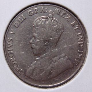 1931 5c Canada 5 Cents,  King George V Nickel,  Canadian,  3439 photo