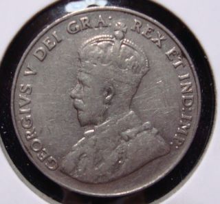 1936 5c Canada 5 Cents,  King George V Nickel,  Canadian,  3521 photo