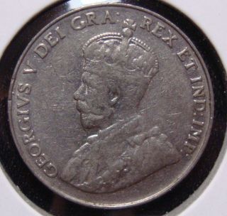 1936 5c Canada 5 Cents,  King George V Nickel,  Canadian,  3514 photo