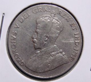 1928 5c Canada 5 Cents,  King George V Nickel,  Canadian,  3322 photo