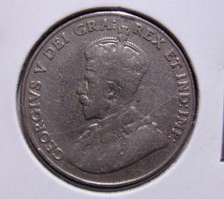 1930 5c Canada 5 Cents,  King George V Nickel,  Canadian,  3390 photo