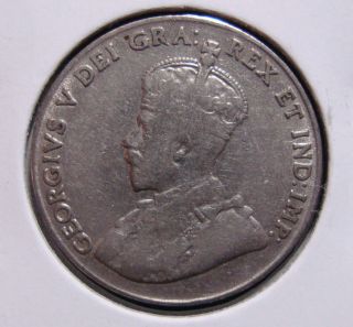 1927 5c Canada 5 Cents,  King George V Nickel,  Canadian,  3252 photo