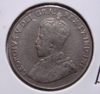 1928 5c Canada 5 Cents,  King George V Nickel,  Canadian,  3301 photo