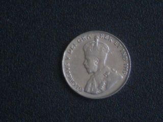 1936 5c Canada 5 Cents,  King George V Nickel photo
