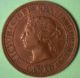 1882 - H Canadian Copper Large Cent Coin Canada One Cent Extra Fine Xf Coins: Canada photo 1
