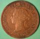 1888 Canadian Copper Large Cent Coin Canada One Cent Very Fine Vf Coins: Canada photo 1