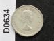 1960 Canada Twenty Five 25 Cents 80% Silver Coin D0634 Coins: Canada photo 1