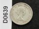 1960 Canada Twenty Five 25 Cents 80% Silver Coin D0639 Coins: Canada photo 1