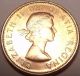 Unc Canada 1960 Maple Leaf Cent Queen Elizabeth Ii Coins: Canada photo 1