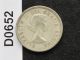 1964 Canada Twenty Five 25 Cents 80% Silver Coin D0652 Coins: Canada photo 1