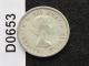 1964 Canada Twenty Five 25 Cents 80% Silver Coin D0653 Coins: Canada photo 1