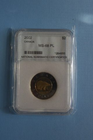 Nnc 2002 Canada Two Dollars Ms - 68 Pl photo