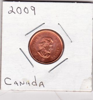 2009 Penny 1 One Cent Canada Magnetic Bu photo