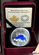 2014 Canada Coin Cond.  Lake Superior 1 Oz.  Fine.  9999 Silver Coin Ogp + Coins: Canada photo 2