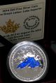 2014 Canada Coin Cond.  Lake Superior 1 Oz.  Fine.  9999 Silver Coin Ogp + Coins: Canada photo 3