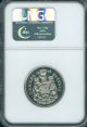 1975 Canada 50 Cents Ngc Pl68 Finest Graded Pop - 2 Coins: Canada photo 3
