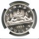 1963 Ngc Pl67 Cameo Canada $1 Silver Dollar Proof Like Coins: Canada photo 3