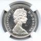 1965 Ngc Ms63 Canada $1 Silver Dollar Small Beads Blunt 5 Type 2 Coins: Canada photo 1