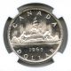 1965 Ngc Pl65 Cameo Canada $1 Silver Dollar Small Beads Pointed 5 Type 1 Coins: Canada photo 3