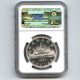 1965 Ngc Pl66 Ultra Cameo Canada $1 Silver Dollar Small Beads Pointed 5 Type 1 Coins: Canada photo 2